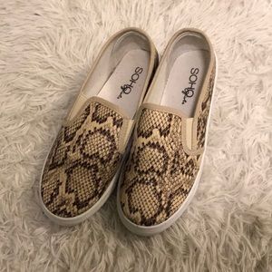 Snakeskin Sneakers